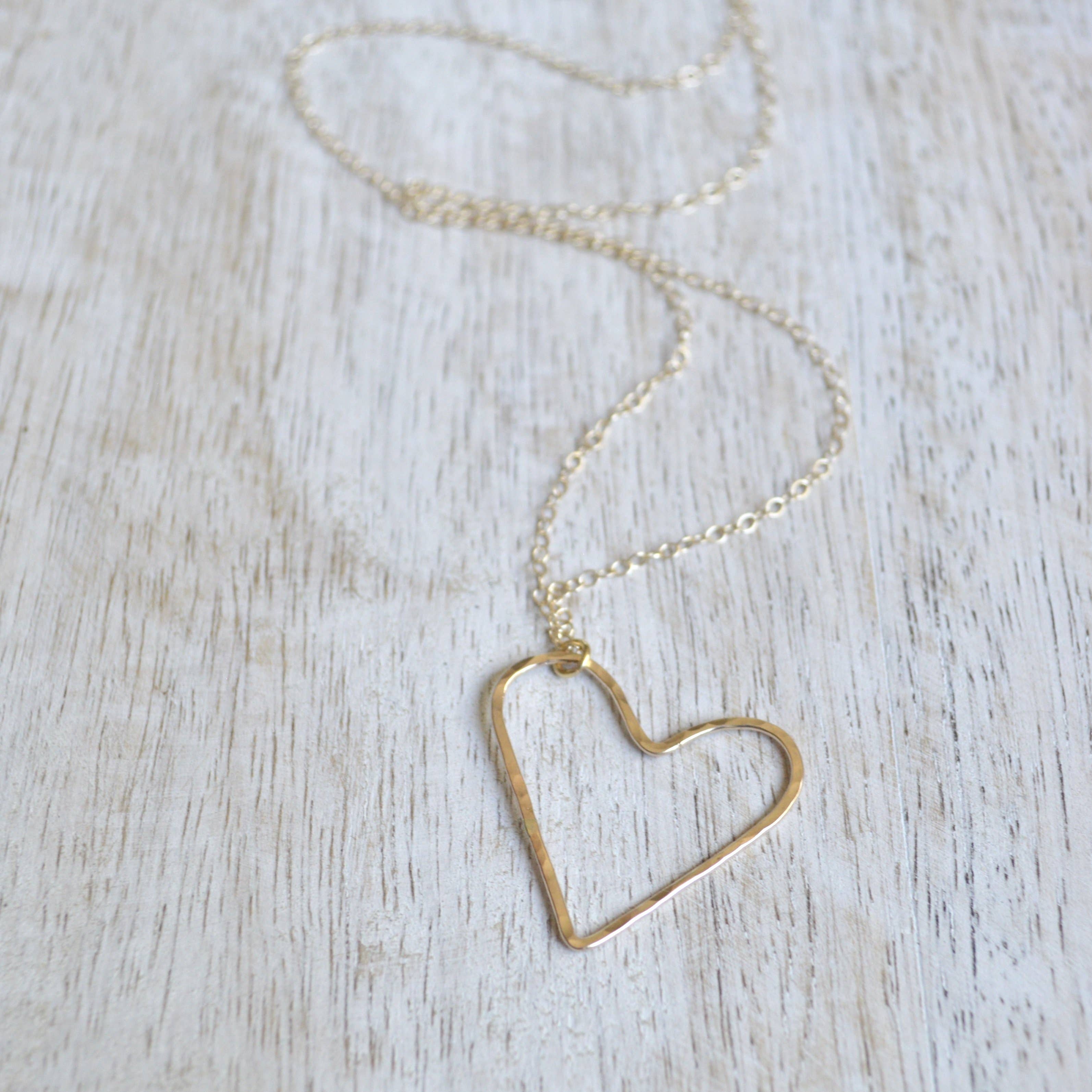 Salty But Sweet - Wholesale Pendant/Charm Necklace - Floating Heart Necklace1