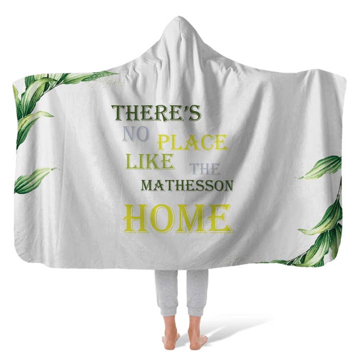 Hooded Fleece Blanket: Homegrown for wholesale by Sam and Zoey