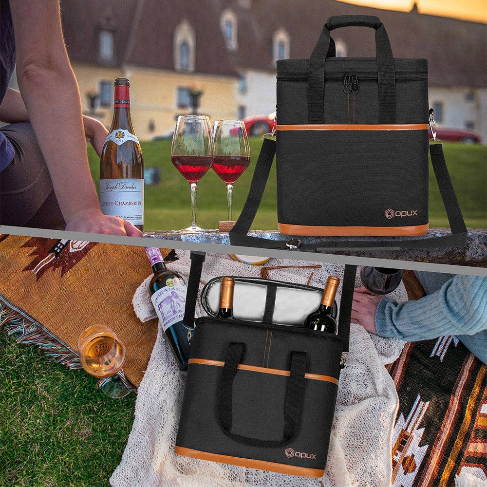 OPUX - Wholesale Wine Tote - 3 Bottle Wine Carrier Bag34