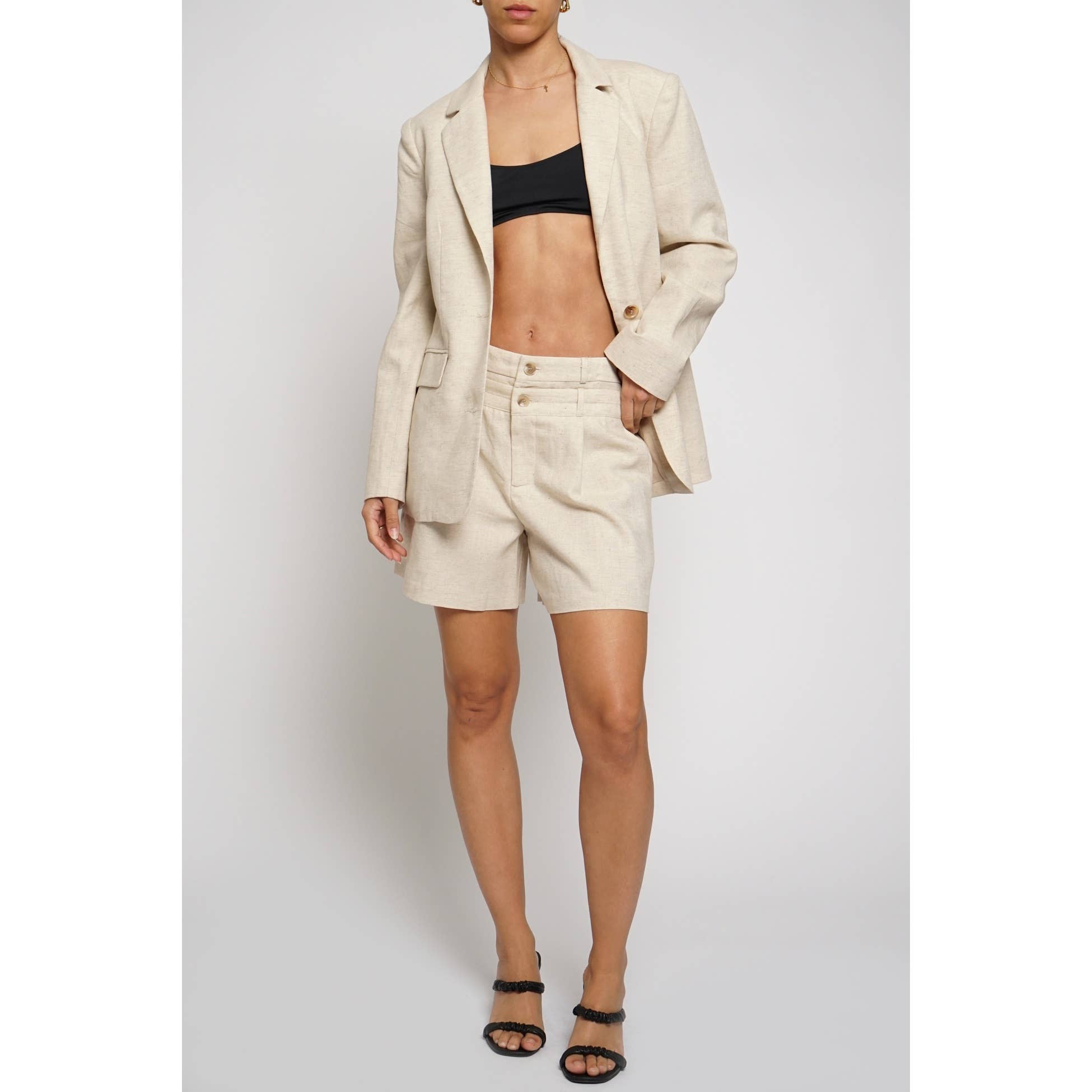 Sans Souci - Wholesale Blazer - Women's - FULLY LINED LINEN BLAZER7