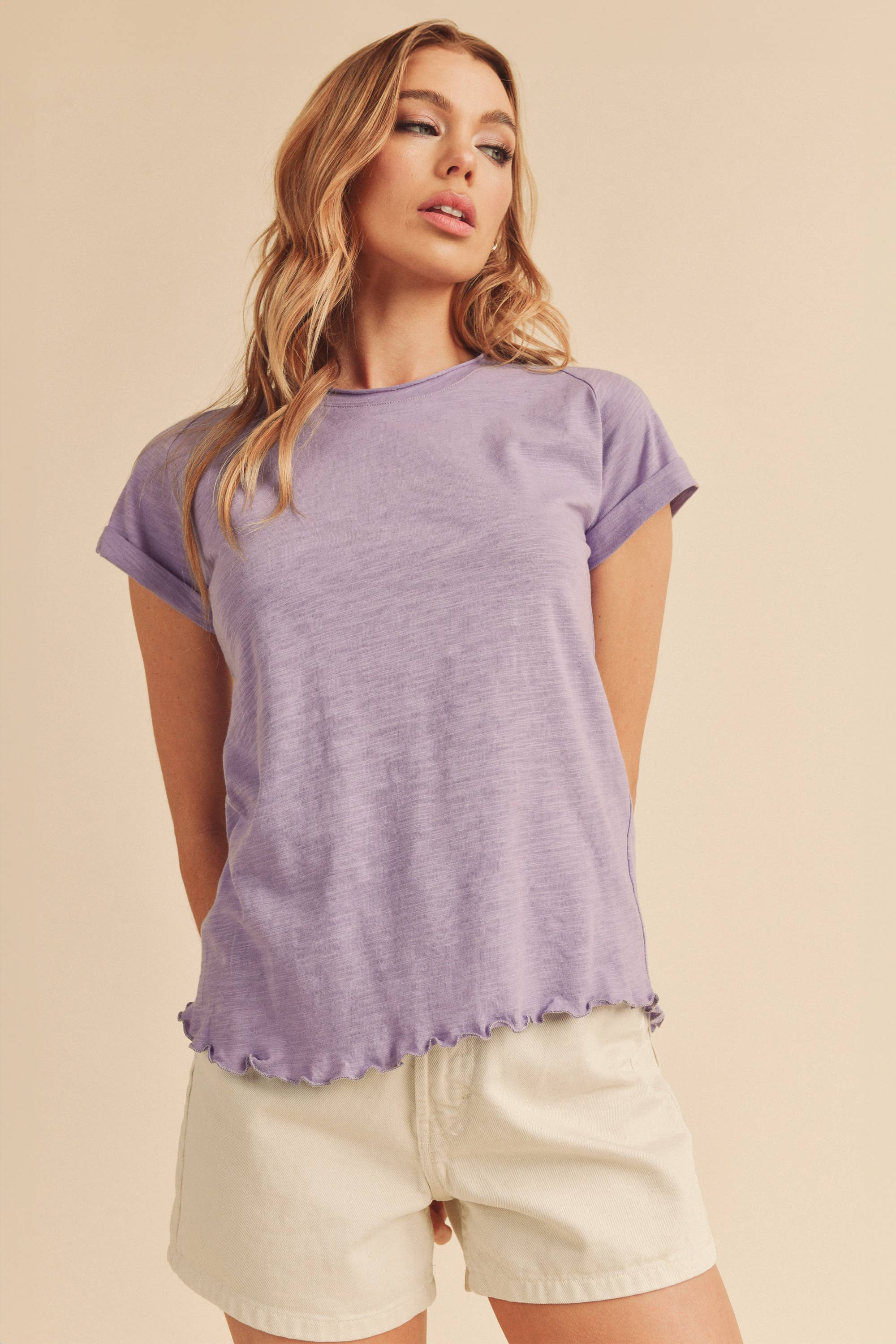 AEMI + CO - Wholesale T-Shirt - Women's - 8219BK Gwen Tee46