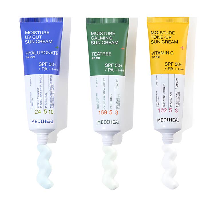 MEDIHEAL Feuchtigkeits-Sonnencreme SPF50+ PA++++ 50ml für den Großhandel von K Motives Beauty