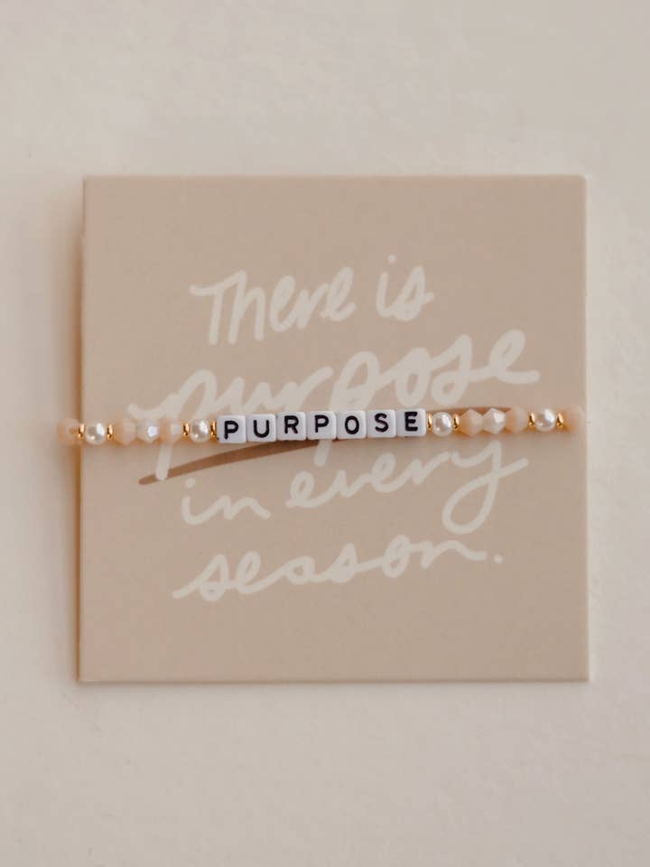 Bracelet Purpose pour la vente par Dear Heart