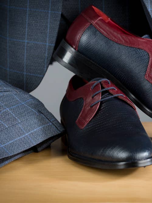 Keswa Brand new leather derby shoes for men for wholesale by Keswa