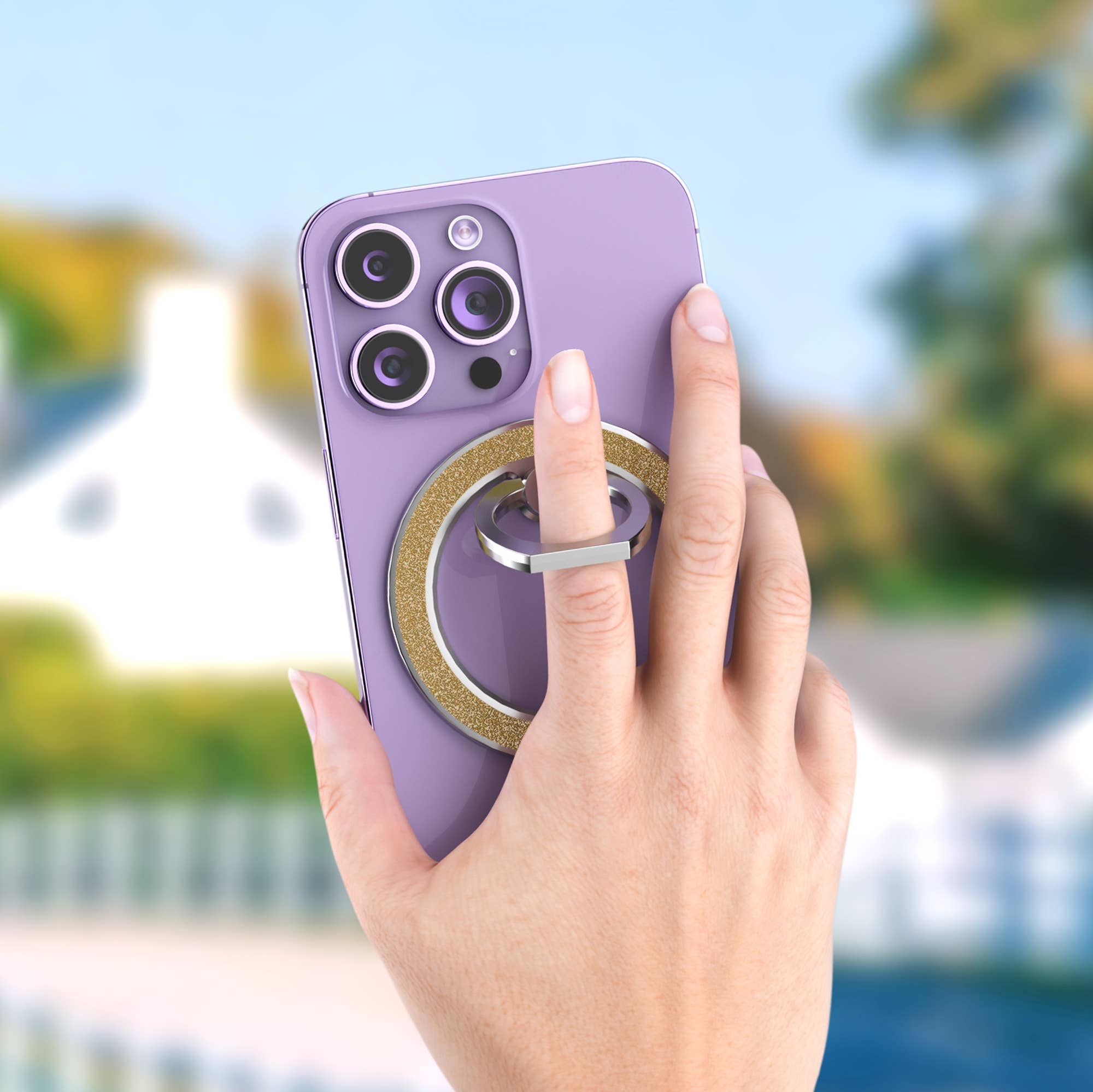 LAX Gadgets - Wholesale Phone/Tablet Stand - MagSafe Compatible Phone Ring Stands Retail Pack18