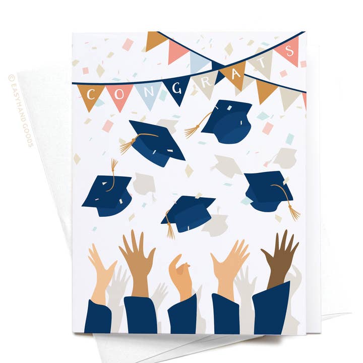 Congrats Graduation Caps Greeting Card and other Purchase Wholesale graduation cap. Free Returns & Net 60 Terms on Faire trending on Faire.
