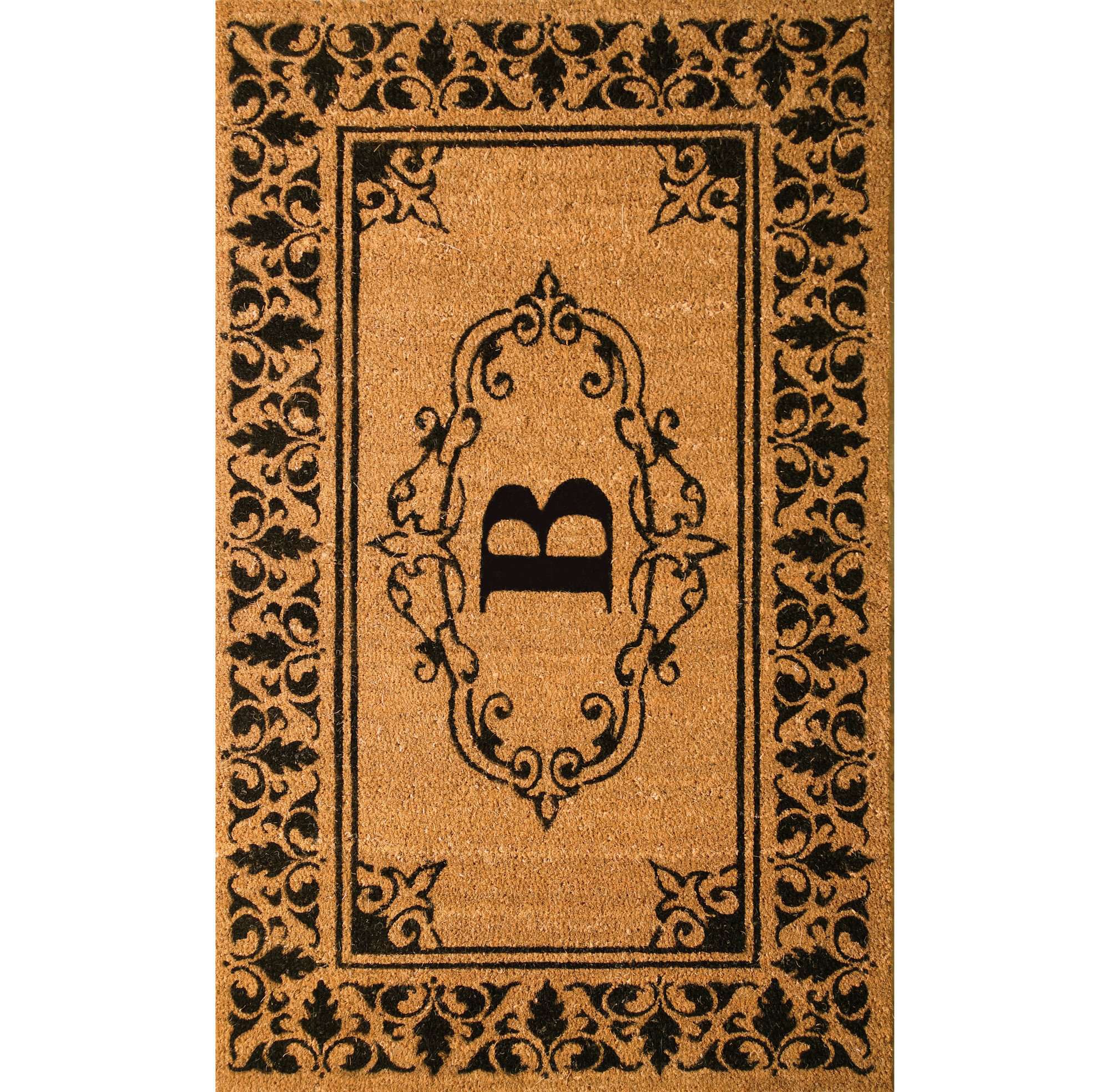 nuLOOM - Vente Paillasson - Paillasson de bienvenue extérieur monogrammé2