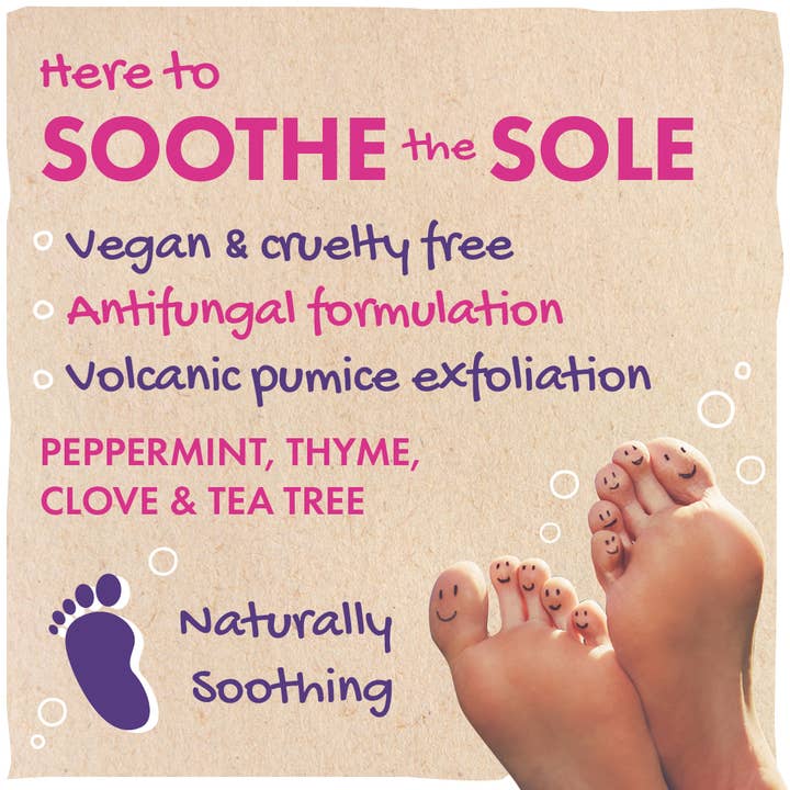 Friendly Soap - Wholesale Bar Soap - Antifungal Exfoliating Foot Bar Soap
