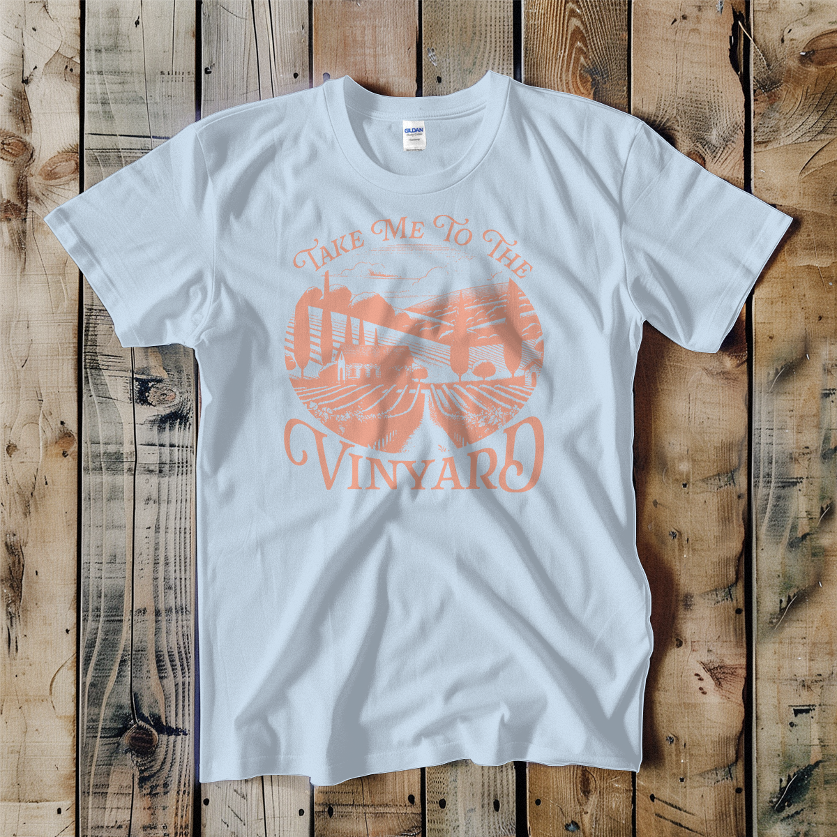 Swift Retail - Wholesale T-Shirt (Graphic) - Unisex - Take Me to the Vineyard Unisex Tee0