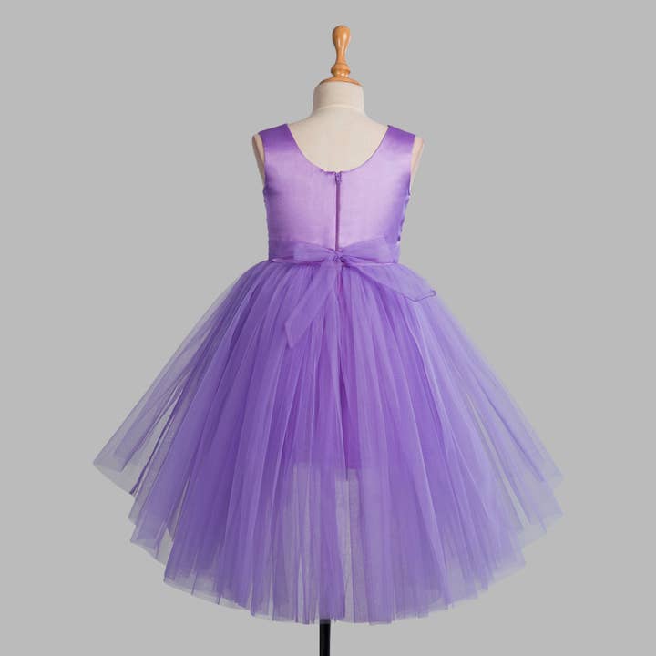 MySquareFeetHome Kids - Venta al por mayor Vestido - Niños - Vestido para niña con temática de sirena para celebración de cumpleaños3