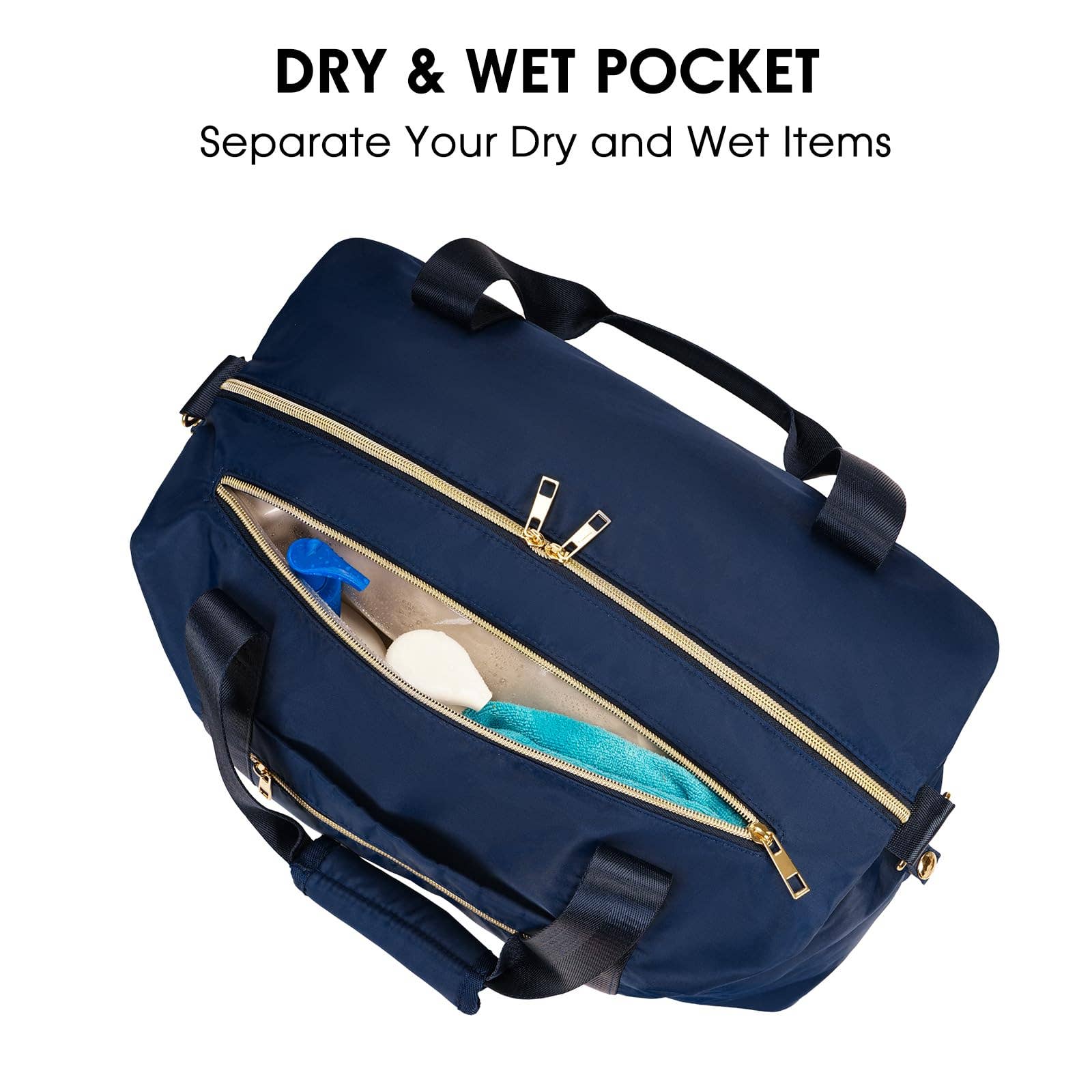 wandf - Wholesale Weekender Bag - Women's - Underseat Carry-on Luggage Duffel Bag Weekender Overnight28