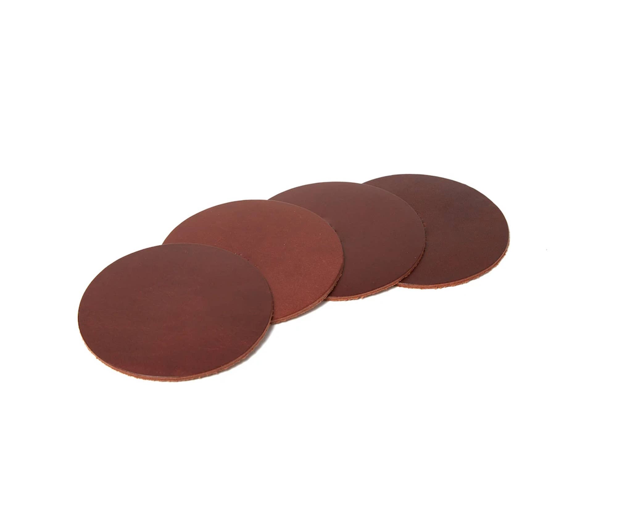 Lifetime Leather Co – Base de copos por atacado – Porta-copos de couro - conjunto de 410