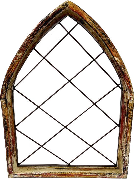 WOOD WIRE WINDOW for wholesale by Creative Decor Sourcing LLC