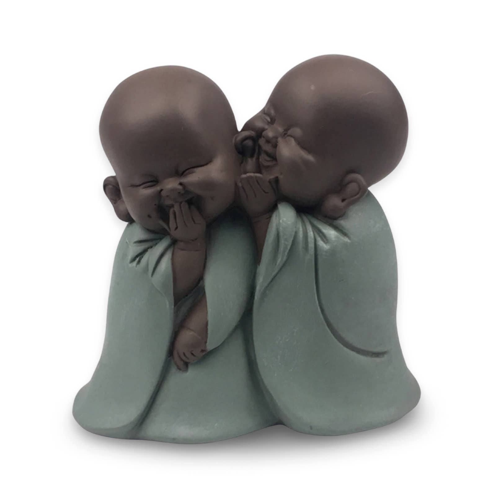 Zen'Arôme - Wholesale Sculpture - Buddha Statuette 2 Bronze Whisperer Source of Good Mood9