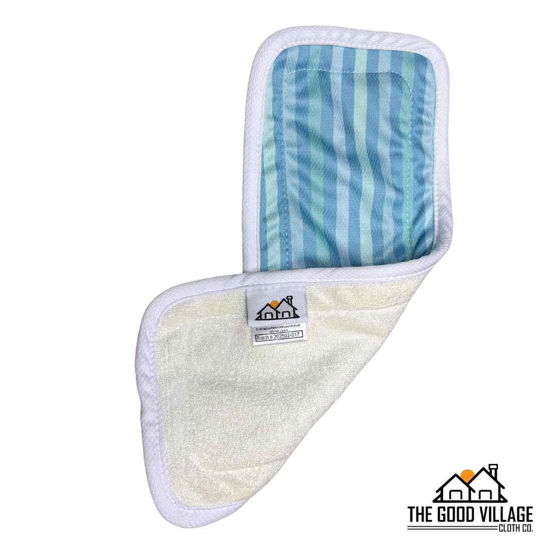 The Good Village Cloth Co + Market - Wholesale Diaper (Cloth) - Baby - Bamboo Booster | Single | Breezy Bands0
