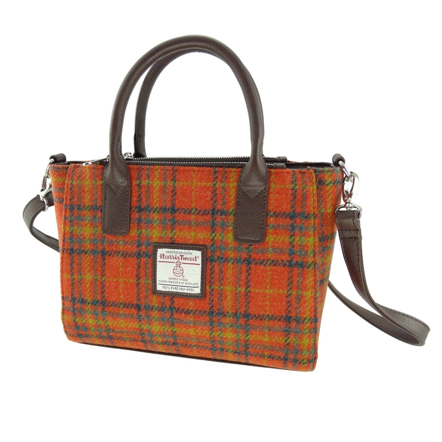 Dublin Gift Company - Vente Tote bag – femme - Petit sac cabas en tweed Harris22