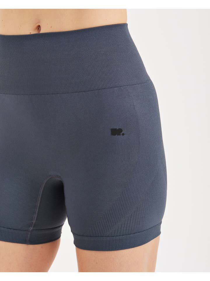 Grey Active 24/7 Seamless Shorts for wholesale on Faire