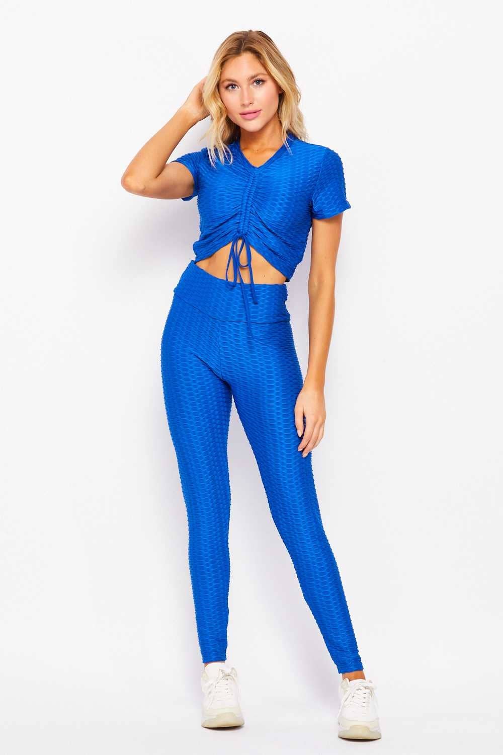 Boswell – Großhandel Set aus Oberteil und Hose (NICHT Loungewear) – Damen – Crop Top und Legging-Set1