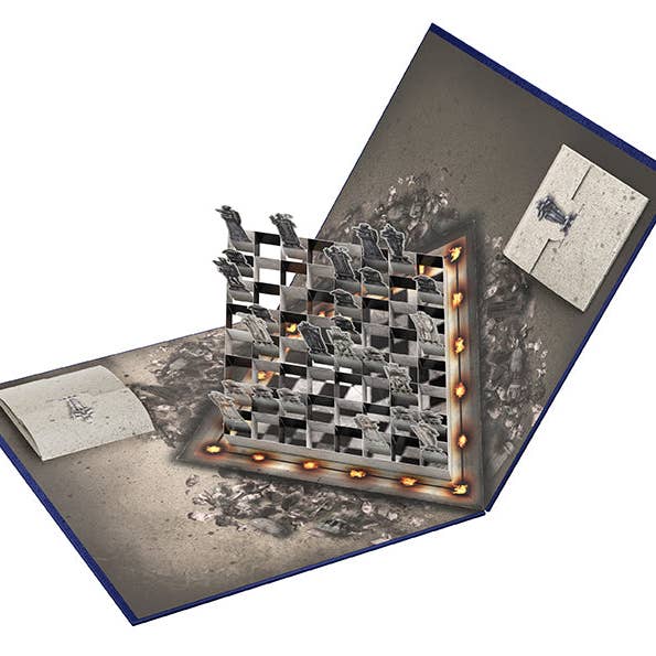 Insight Editions - Wholesale Board Game - Harry Potter: The Pop-Up Wizard Chess Set
