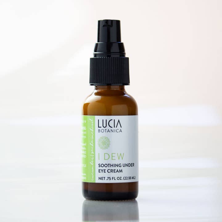 I Dew – Soothing Cucumber Under Eye Cream for wholesale by Lucia Botanica