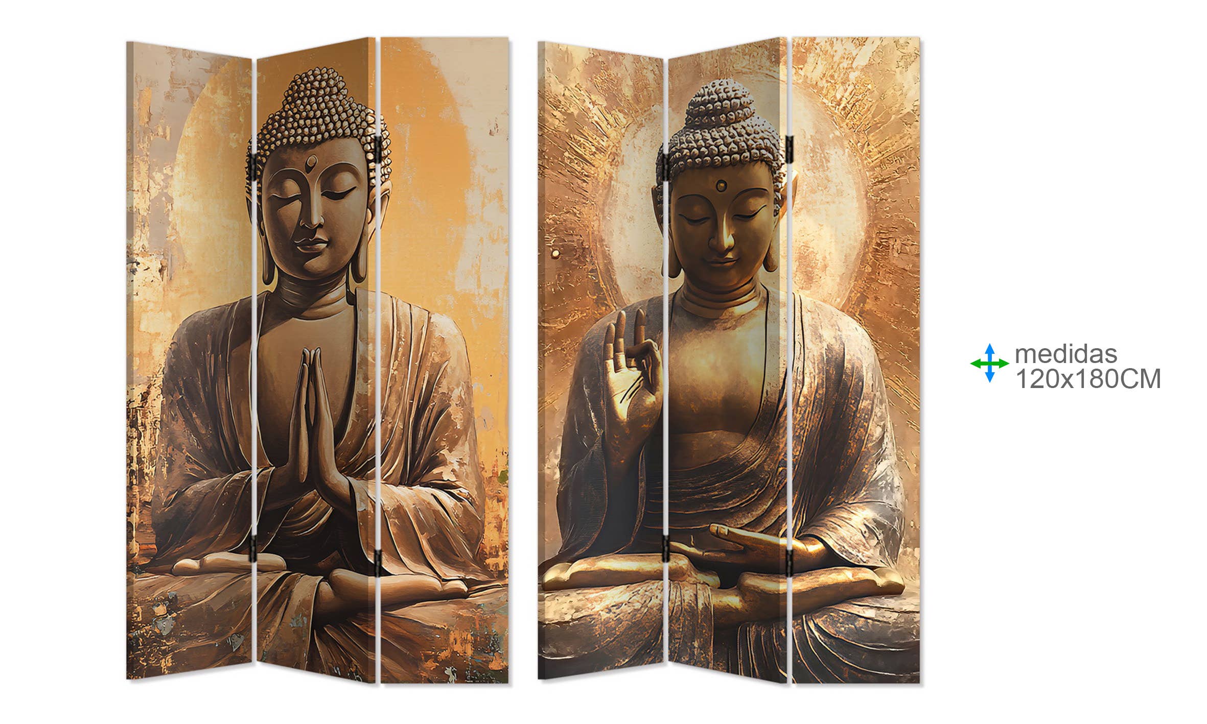 Esoterica Arte - Wholesale Decorative Panel - Screen 120x180x2cm (2 units)0