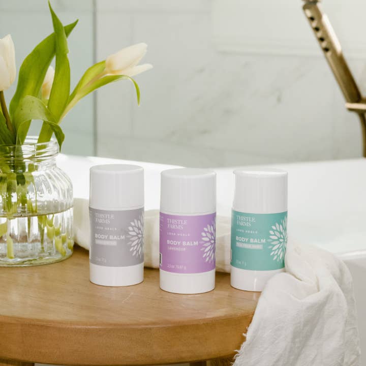 Thistle Farms - Wholesale Body Balm/Butter - Lavender Body Balm | Olive & Almond Oil, Shea Butter2