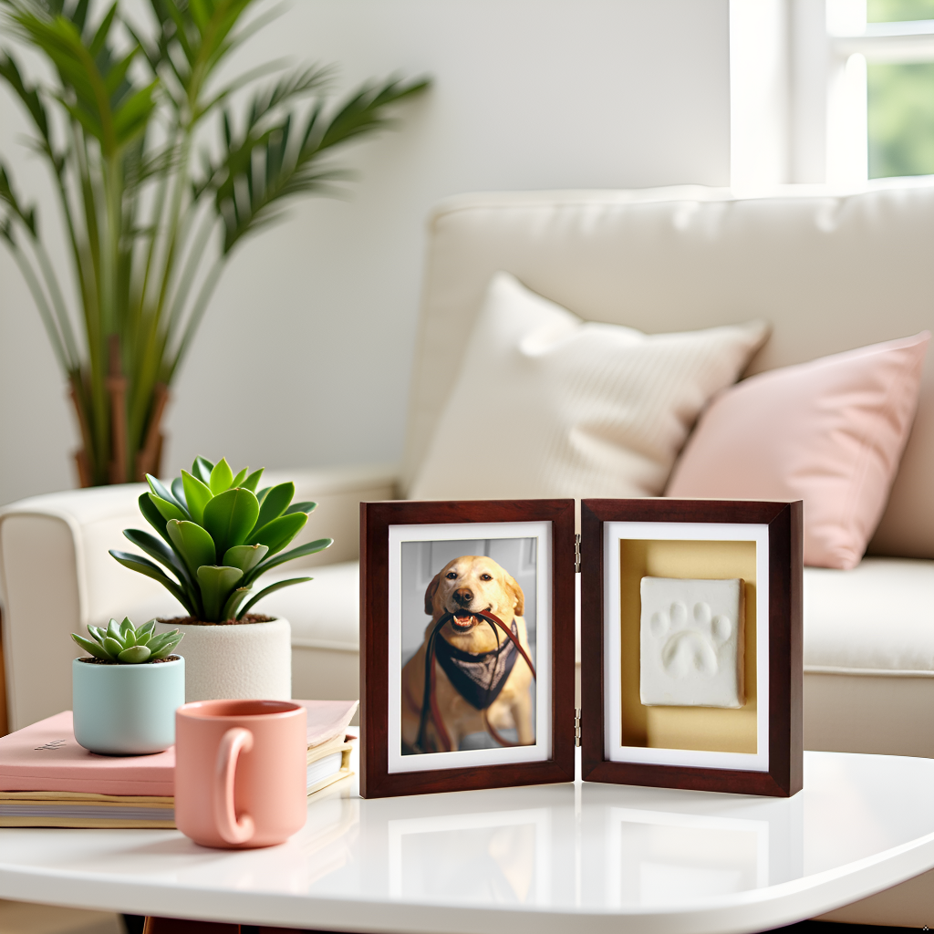 Pearhead - Wholesale Picture Frame - Pawprints Keepsake Photo Frame & Clay Impression Kit8