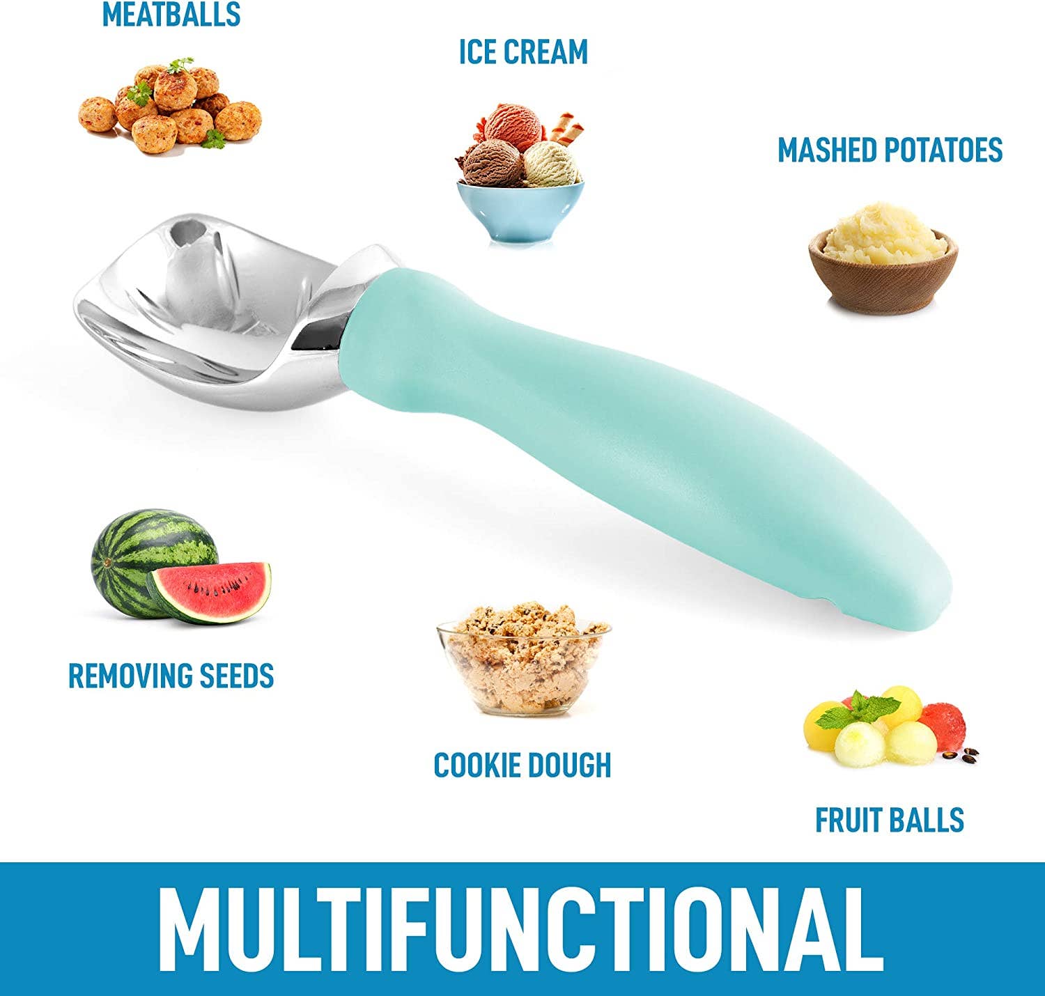 Zulay Kitchen – Großhandel Eisportionierer – Eisportionierer mit Soft-Easy-Griff und Deckelöffner17