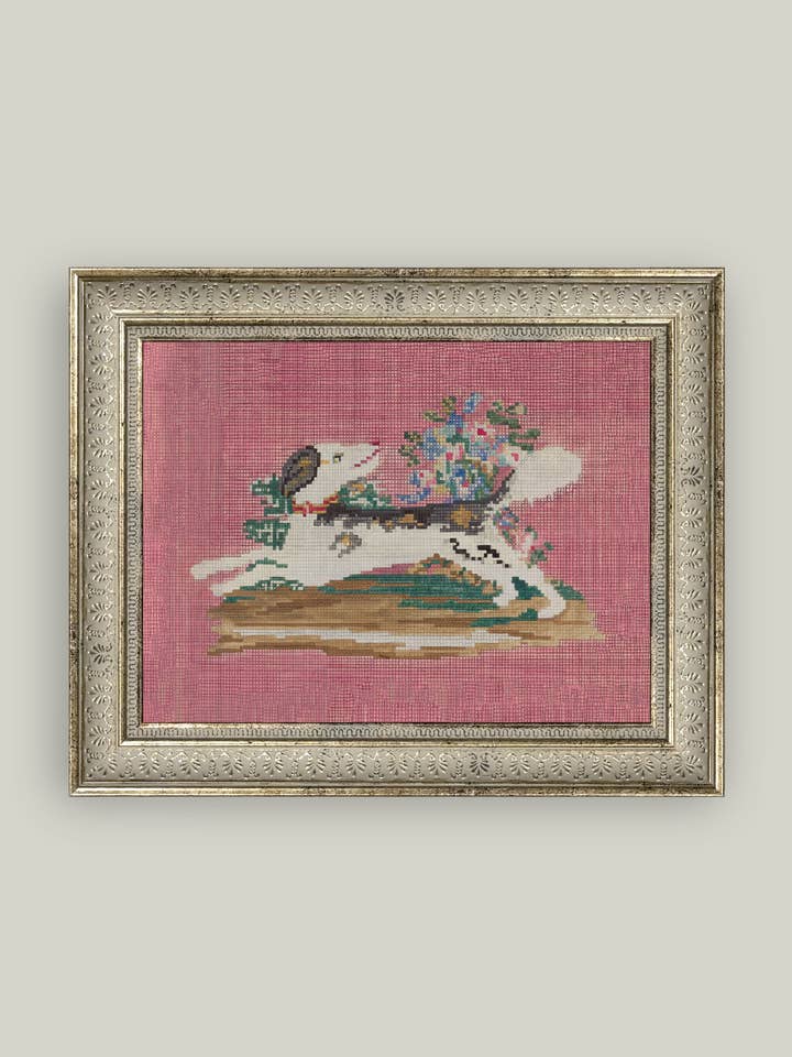 Broderet Hvalp for engroshandel hos Petal Lane Home