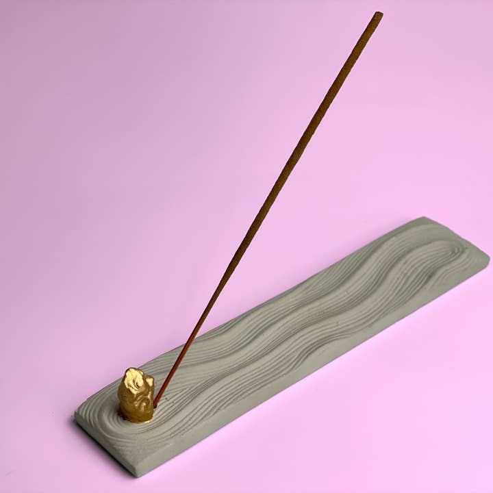 Incense Holder, Concrete Incense Burner, Aroma Stick Holder for wholesale by Planters Made in the USA