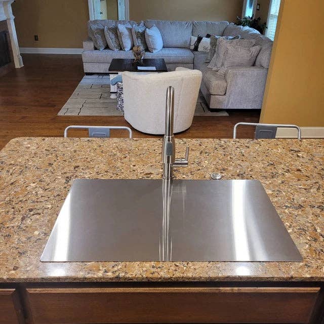 Epic QT - Wholesale Cutting Board - Premium Heavy-Duty 18 Gauge Brushed 304 Stainless Steel Flat Cutting Board4