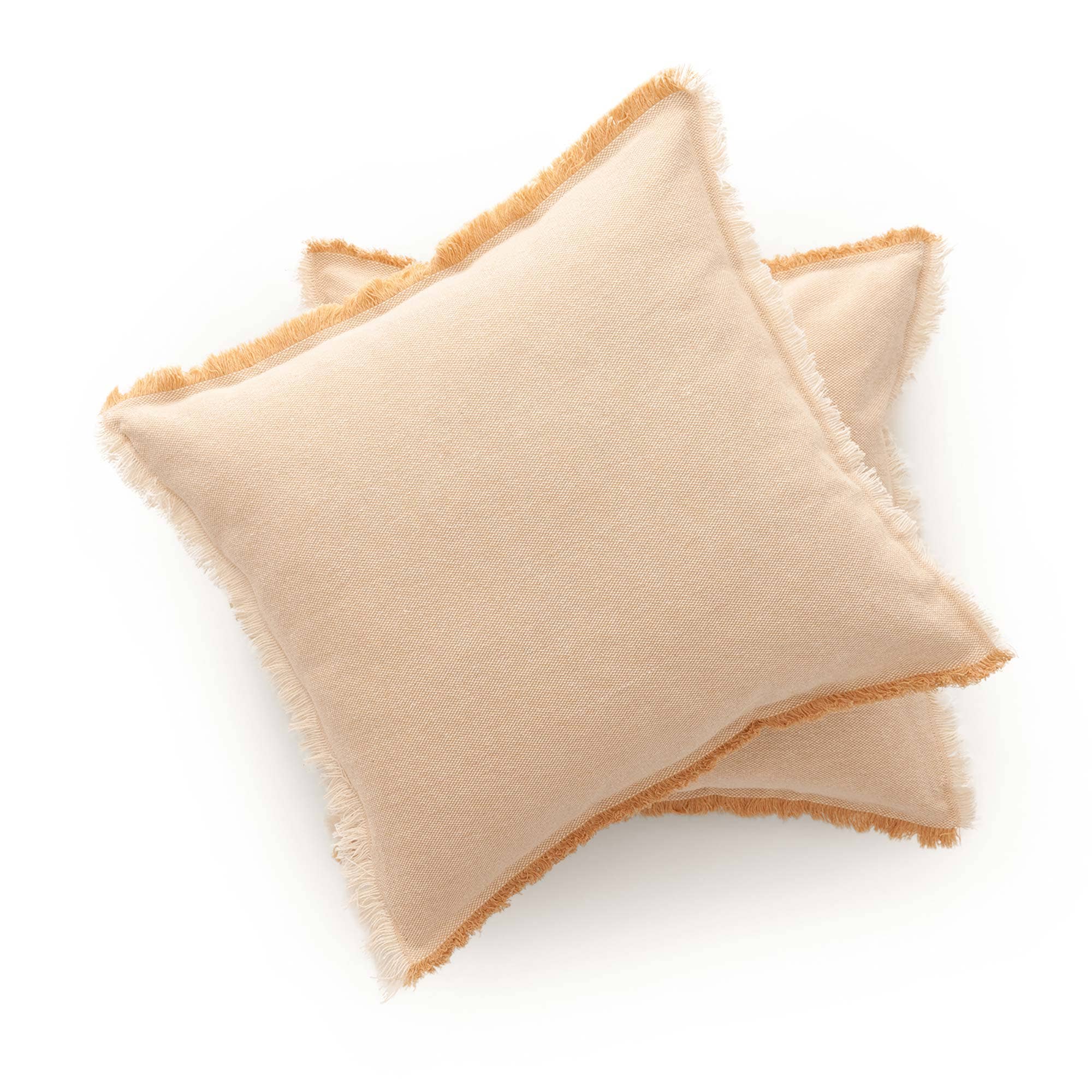 GAMUSI - Wholesale Throw Pillow Cover - Pack of 2 Cushion Covers 50x50 cm Fringes TIBU2