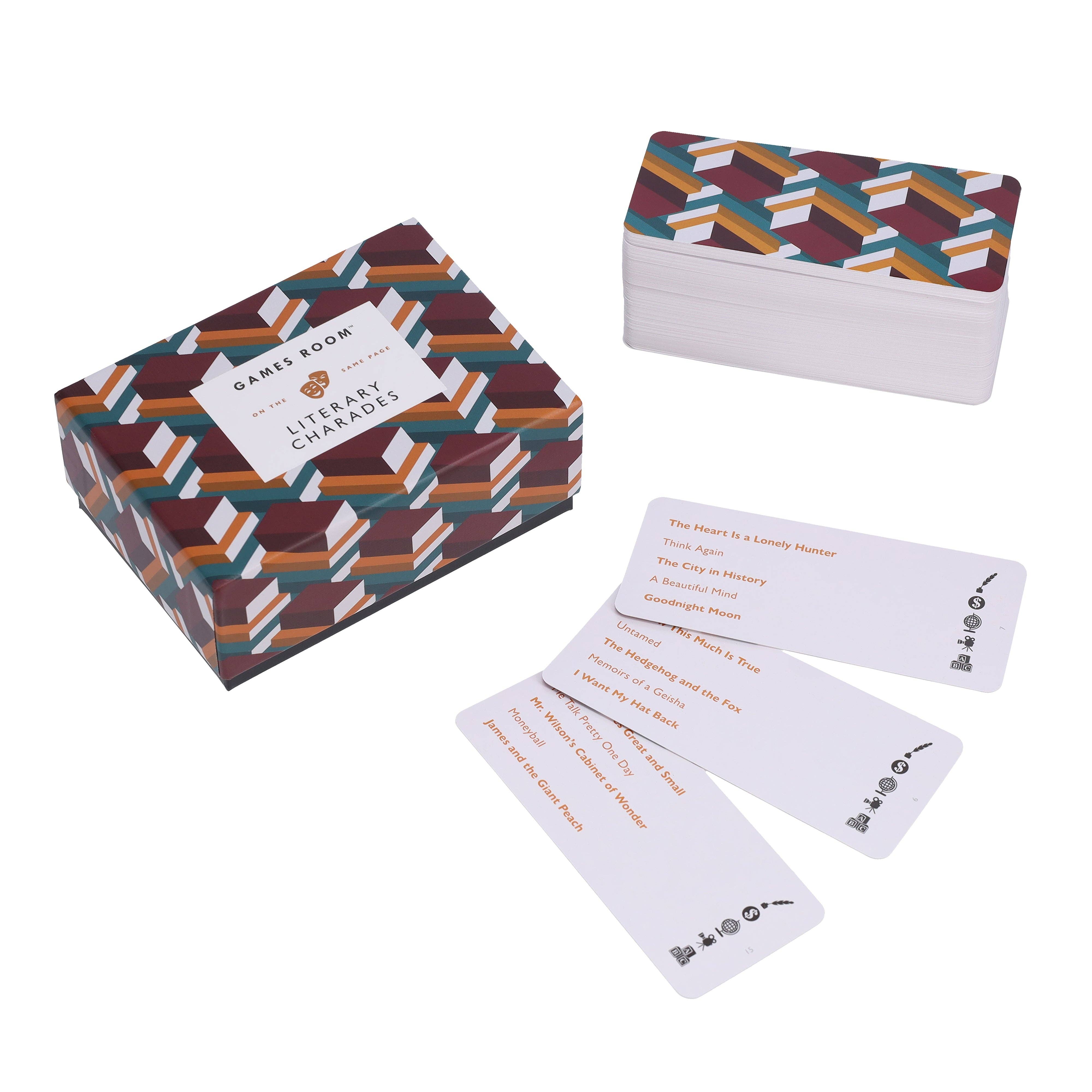 Abrams & Chronicle Books – wholesale Card game – Literary Charades (Game)0