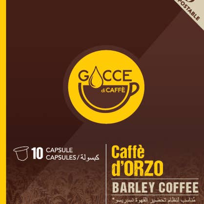 Vincit Management Srl – wholesale Snabbkaffe/-espresso – Gocce di Caffè ORZO löslig dryck i komposterbara kapslar