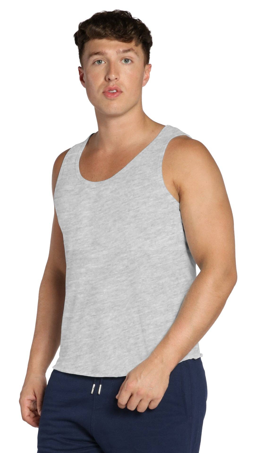 REMOVED BRAND – wholesale Tank top – Men's – Men's Solid Tank 1863