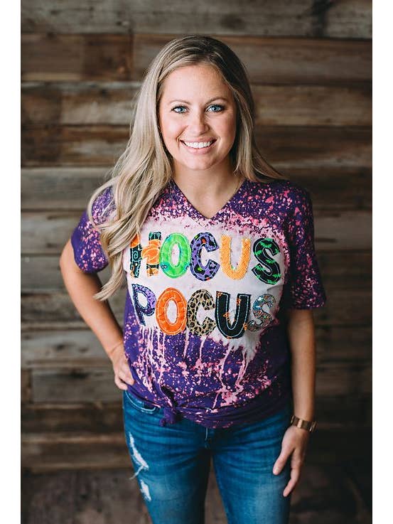 Sew Fancy Designs - Wholesale Screen Printed T-Shirt - Women's - HOCUS POCUS Shirt - 2021 Collection