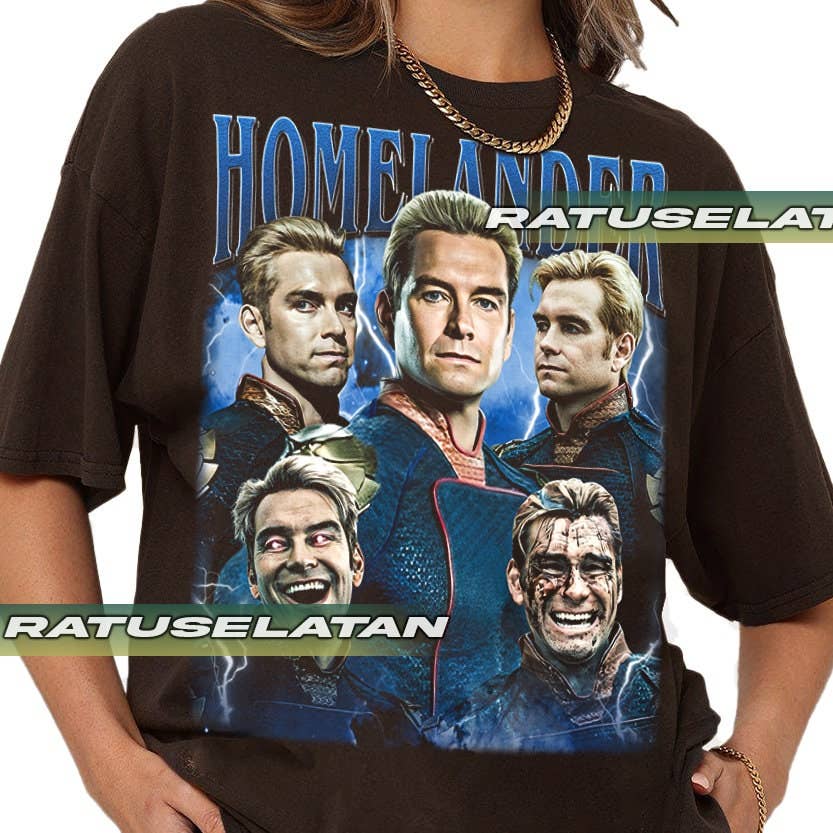 CVH DREAMY LTD – wholesale T-shirt (graphic) – unisex – Homelander Vintage Shirt,  Homelander Boootleg Shirt2