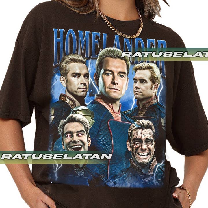 CVH DREAMY LTD – wholesale T-shirt (graphic) – unisex – Homelander Vintage Shirt, Homelander Boootleg Shirt2