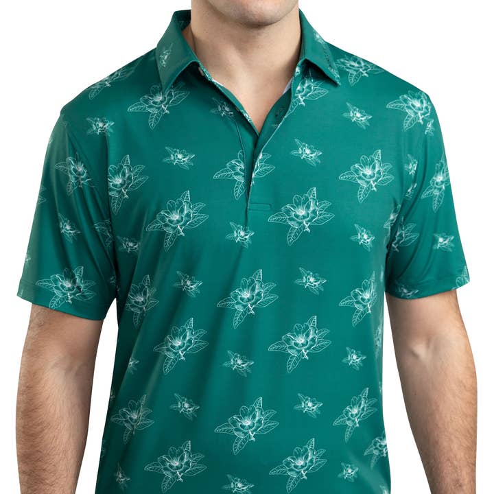 Polo Golf Magnolia pour homme pour la vente par SwingJuice