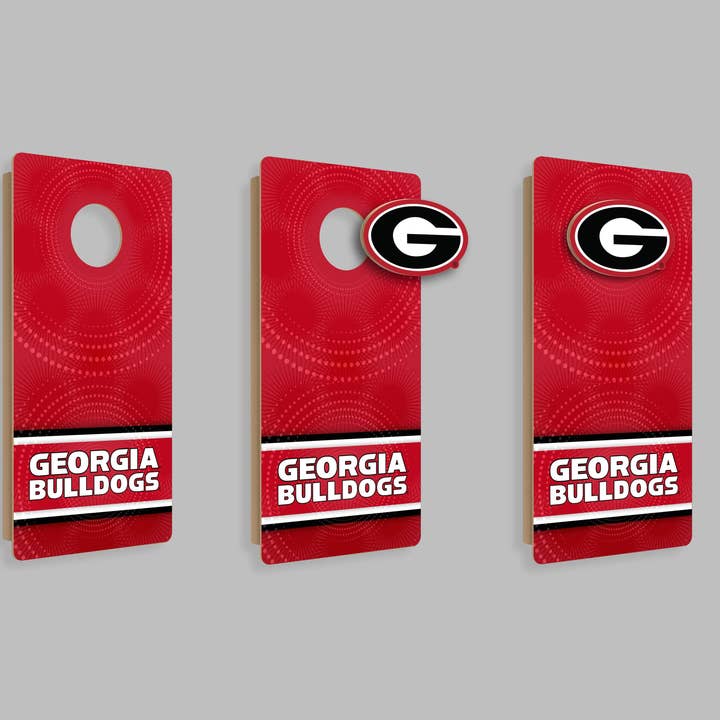 NCAA Wall Art thats also Corn Hole -University of Georgia for wholesale by Fan Creations