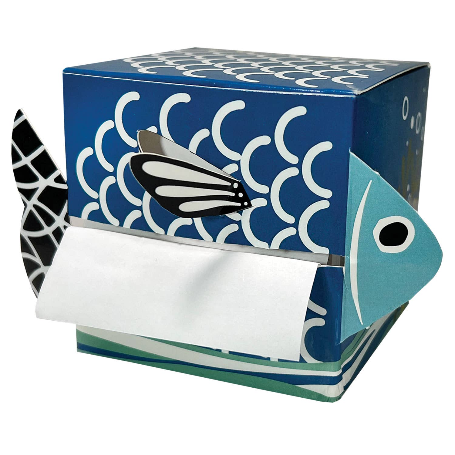 Streamline - Vendita all'ingrosso Post-it - Fish Tales, foglietti adesivi e dispenser colorati5