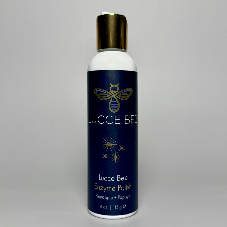 Lucce Bee – wholesale Facial exfoliant/scrub – Enzyme Polish – Pineapple & Papaya Exfoliator2