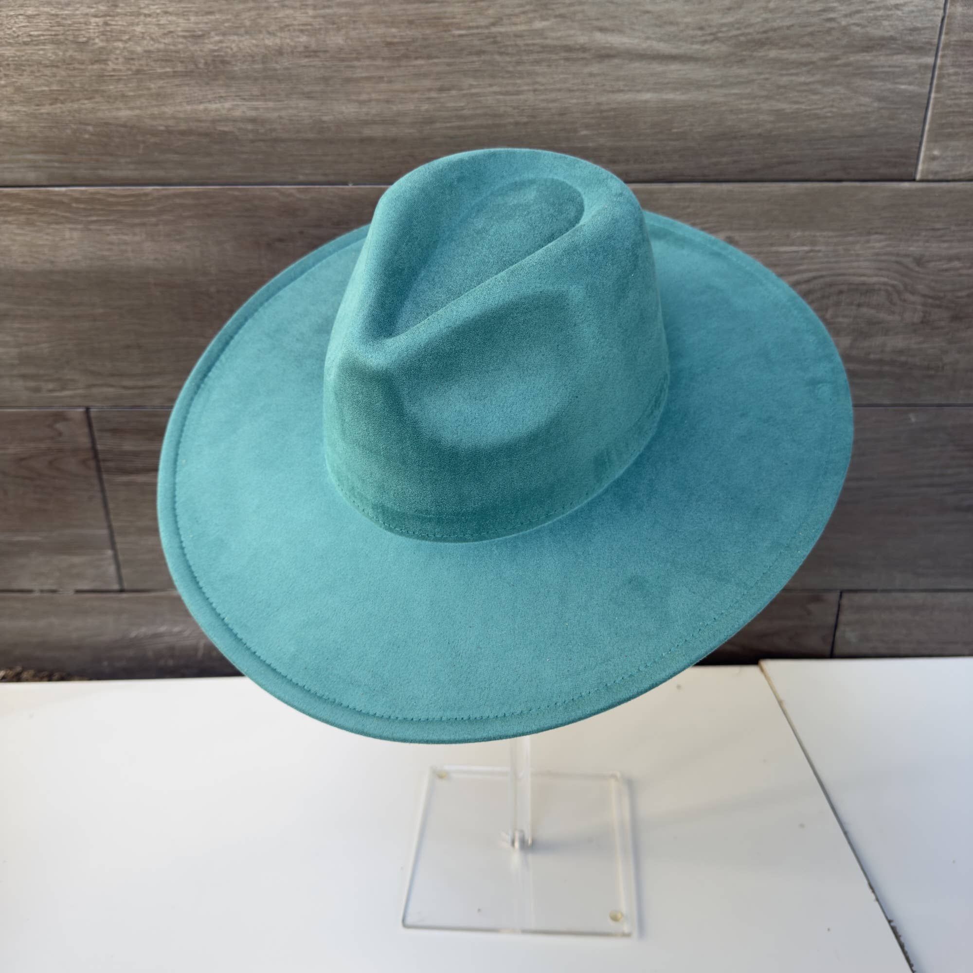 Queens INC - Wholesale Fedora - Women's - Fashion Classic Wide Brim Premium Suede Hat36