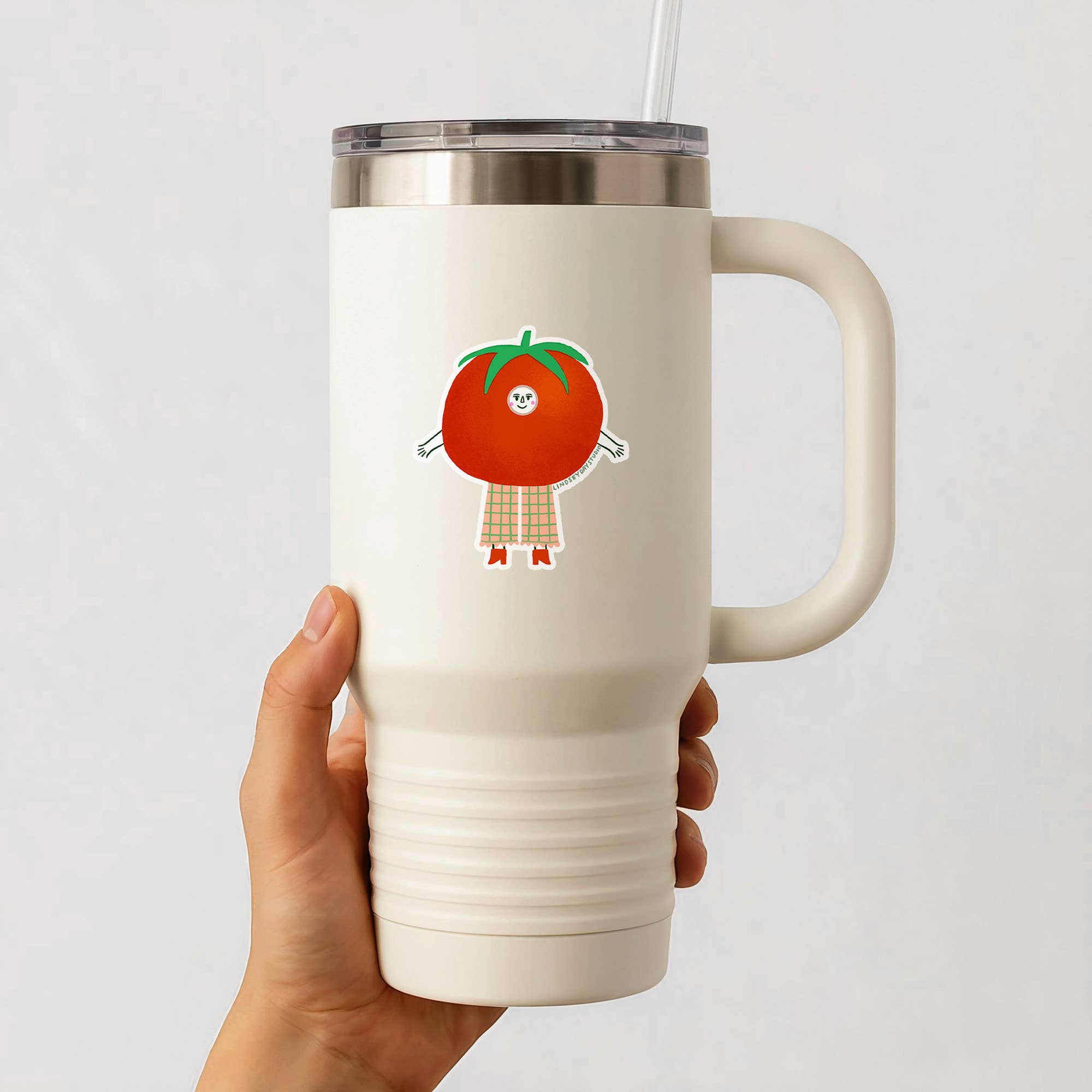 Lindsey Day Studio - Wholesale Sticker - Tammy Tomato Sticker, Funny Sticker, Food Sticker 5