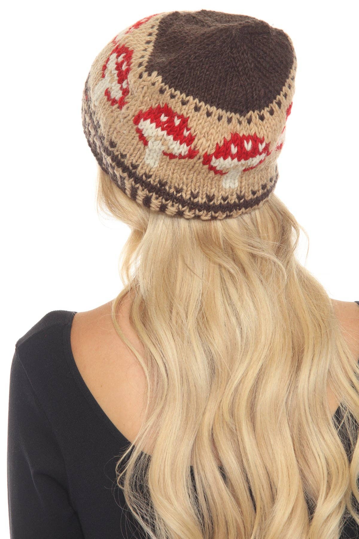 Lakhays Collection Inc. – Gorro - Unissexo por atacado – Gorro Silvestre Cogumelo Slouchy4