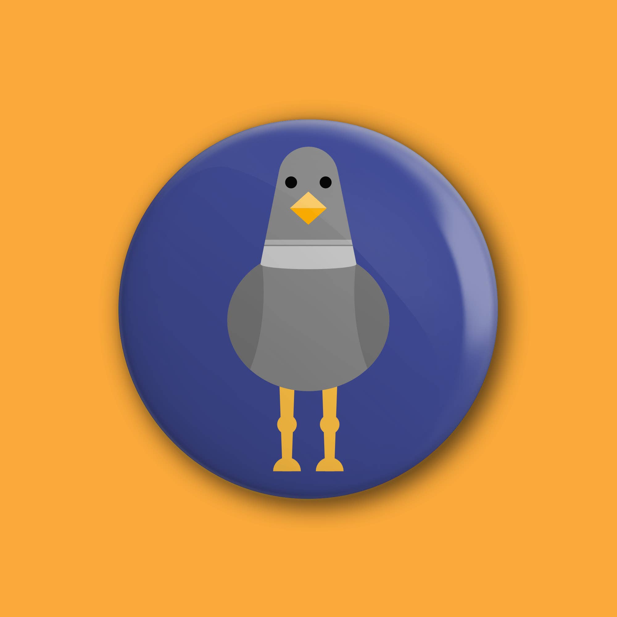 Hey There Munchquin - Wholesale Lapel Pin/Button - 38MM PIGEON BUTTON BADGE1