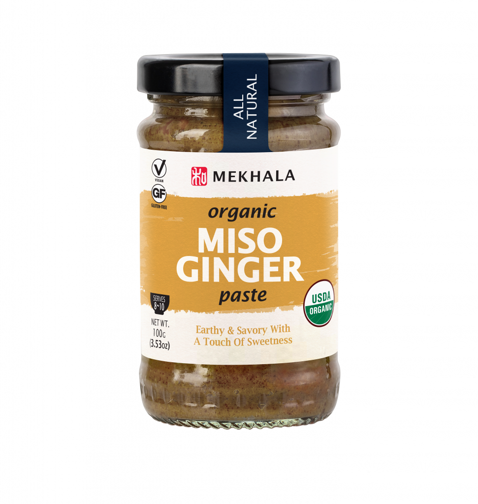 Mekhala Living Inc - Vente Sauces - Pâte de gingembre miso biologique 3,53 oz0