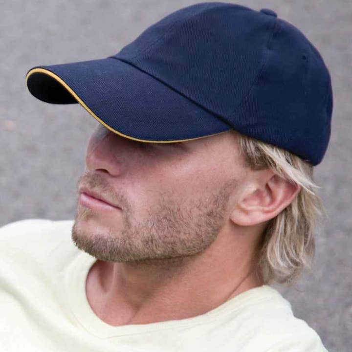 Pierre Francis - Vendita all'ingrosso Cappellino da baseball - Uomo - Cappello in Cotone Pesante Spazzolato a Bassa Profilo con Visiera6