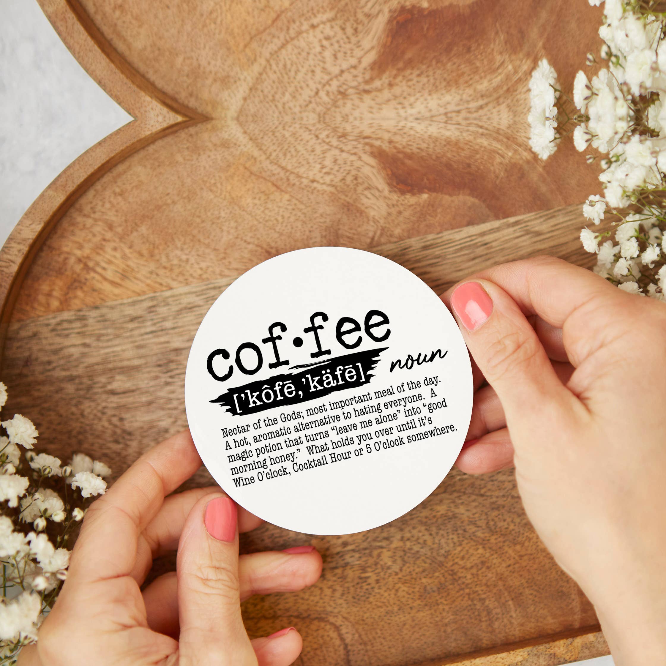 Gia Roma - Wholesale Onderzetters - Unieke cadeaus voor hem + haar grappige, keramische onderzetter humorsets31