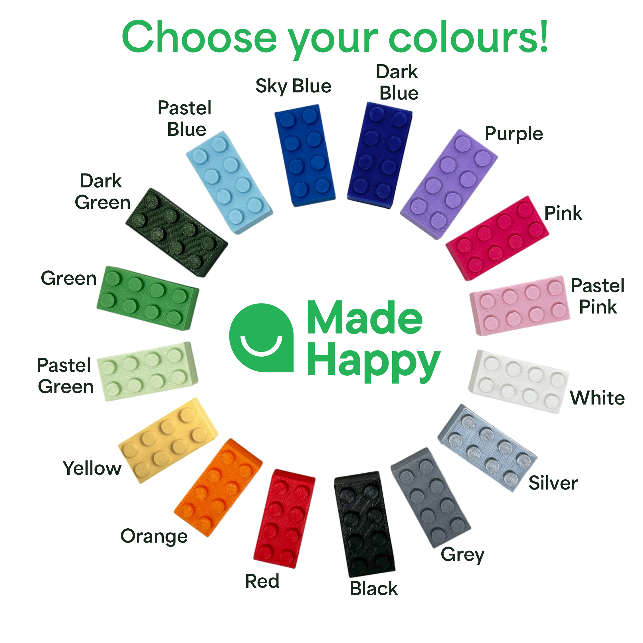 Made Happy Gifts - Wholesale Christmas Decoration - Christmas Tree Ornament | LEGO Compatible Christmas Tree2